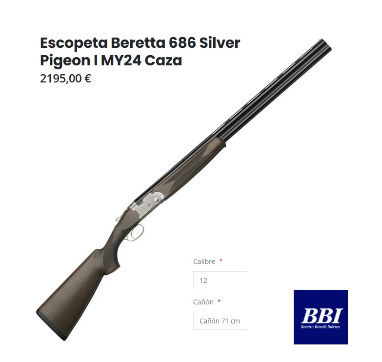 Escopeta Beretta 686 Silver Pigeon I