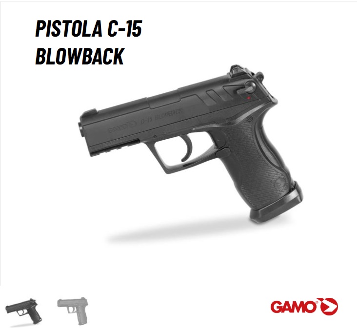 Pistola Gamo C-15 Blowback