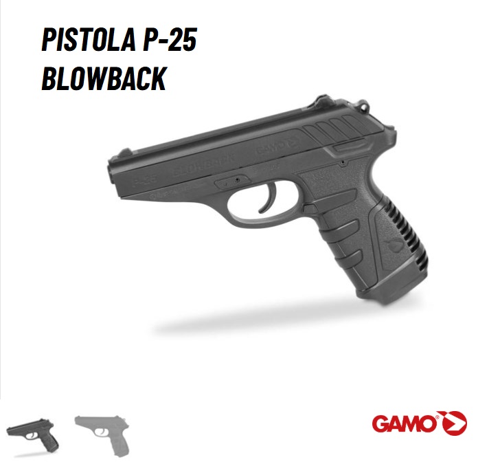 Pistola Gamo P-25 Blowback